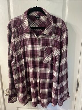 Torrid soft plaid flannel!
